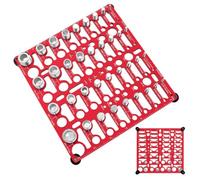 Bolt and Nut thread-Checker, Metal Nut Bolt Sizer, thread-Gauge
