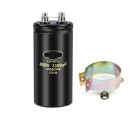 Bolt Electrolytic Capacitor 450V3300UF 63.5x130mm Screw CD136 Capacitors CE105℃ With Bracket 2000Hours NWPNLXEA