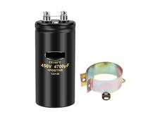 Bolt Electrolytic Capacitor 450V4700UF 76x130mm Screw CD136 Capacitors CE105℃ With Bracket 2000Hours NWPNLXEA