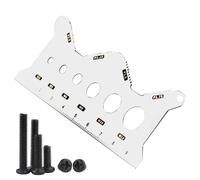 Bolt Gauge Sizing Tool - 5.91x2.36 Inches Bolt Sizer | Double -Sided Stainless Accurate Nut Identifier Portable for Automotive Pipe Furniture Installation Repair Shop | Stainless Steel Bolts Gauge