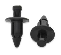 Bolt Motorcycle Hardware Boulon Moto de matériel (2005-6sriv) M6 en Nylon Push Rivet, (boîte de 10)