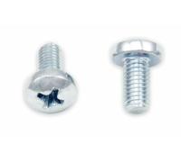 Bolt Vis tête bombée empreinte Philips M5x0,8x10mm 10 pièces