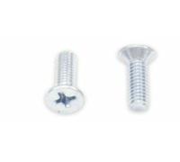 Bolt Vis tête fraisée empreinte Philips M4x0,7x12mm 10 pièces, taille 43 mm