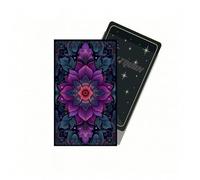 Boltquan Lot de 100 pochettes de tarot lisses non brillantes avec impression d'illustration - Conçues pour cartes de tarot standard de 70 x 120 mm, protection adaptée aux collectionneurs - Mystic