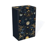 Boltquan Tarot Tarot Tarot avec intérieur gris - Housse pliable avec fermeture à clapet magnétique - S’adapte aux couvertures de tarot standard - Dimensions extérieures 13.7 x 8.6 x 5.1 cm (Moonlit