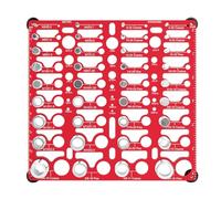 Bolts Thread Checker- Metal | Thread Checker Gauge Portable Multi-Purpose Identifier Tool,Bolts and Nut Identifier,for Father Boyfriend Grandfather Oncle Men Expert Garage Home
