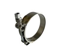 Boltza® Partie - Collier de serrage en T en acier inoxydable pour machines industrielles et clip d'échappement 72-80 mm x1