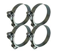 Boltza W1 Super pince Durite à boulon unique 80-85mm Supra Clip Échappement Caoutchouc Silicone x4