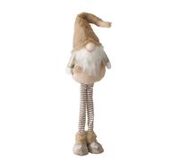 BOLTZE-Figurine décorative gnome Marvo coloris beige en polyester - 20,3 x 12,7 x 69 cm