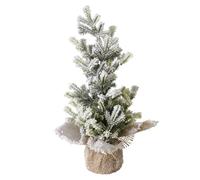 Boltze Home Sapin de Noël artificiel dans un pot en jute sapin 31 cm