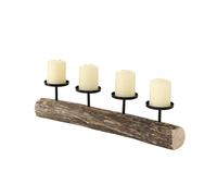 Boltze Kerzenleuchter Tempe 4er L51cm Material: Eukalyptus