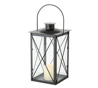 Boltze Lanterne Farol 3548800 en Fer Noir 17 x 17 x 30 cm