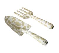 Boltze Outils de jardinage FAGO : mini pelle et mini fourchette à fleurs, lot de 2