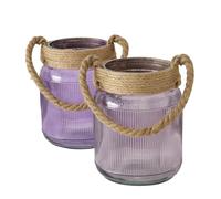 BOLTZE-Photophore Rileo coloris violet - diamètre 20 cm