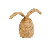 BOLTZE-Œuf à oreilles de lapin naturel Nalio - H 17,5 x D 7,5 cm