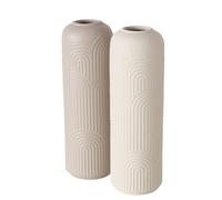 BOLTZE-Vase en poterie Aliette - diamètre 8 x H 25 cm