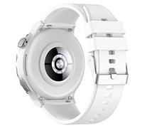 BoLuo 20mm Bracelet de Montre pour Huawei Watch GT3 Pro 43mm,Silicone Bracelets Strap Bande fermoir Sangle pour Huawei Watch GT3 42MM /Huawei Watch GT2 42MM /Coros Pace 2 / Coros Apex 42mm (blanc)