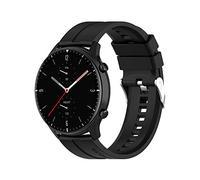 BoLuo 22mm Silicone Bracelet pour Galaxy Watch 3 45mm, Bracelets de Montre, Bande Sport Remplacement Sangle pour Samsung Galaxy Watch 46mm/Gear S3 Classic/ S3 Frontier/Ticwatch S2/Pro 3 (noir)