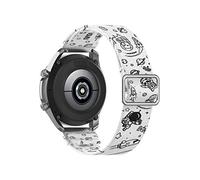 BoLuo 22mm Silicone Bracelet pour Galaxy Watch 3 45mm, Bracelets de Montre,Peindre Bande Remplacement Sangle pour Samsung Galaxy Watch 46mm/Gear S3 Classic/ S3 Frontier/Ticwatch S2/Pro 3 (enfants)