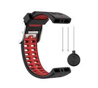 BoLuo Bracelet Compatible avec Polar V800, Bracelets de Montre,Silicone Multicolore Bande Sport Remplacement avec fermoir Réglable Sangle pour Polar V800 GPS sports watch Accessories (rouge)
