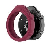 BoLuo Coque Protecteur Case Compatible avec Garmin Approach G12,Silicone étui Housse Cover Transport,Étui Housse Ultra Mince Portable Antichoc Etui pour Garmin Approach G12 Golf GPS Watch (vin)