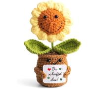 boluoboluomi Cadeau de tournesol pour femme - Beau qu'il t'existe - Tournesol allemand - Porte-bonheur - Cadeau de meilleure amie - Cadeau d'adieu - Cadeau de retraite, no, Coton, no