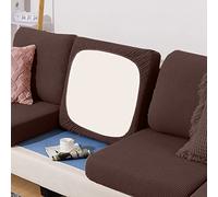 BOLUXIU Housse de Coussin de siège de canapé élastique Extensible Plusieurs Couleurs Convient à Tous Les canapés