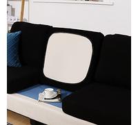 BOLUXIU Housse de Coussin de siège de canapé élastique Extensible Plusieurs Couleurs Convient à Tous Les canapés