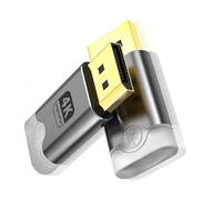 Bolwins A98 DisplayPort Dummy Plug 4K Émulateur d'affichage virtuel pour systèmes sans tête, simulation de moniteur DP pour ordinateur de bureau à distance, rendu GPU, serveur NAS, Plug and Play