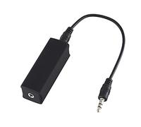 Bolwins C35CS Filtre antiparasite - Filtre audio avec câble de 3,5 mm - Haut-parleur multimédia - Filtre de bruit et isolateur audio pour voiture et maison