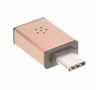 Bolwins Q60S Mini microphone de type C pour Android, tablettes, Windows, Mac et Linux : parfait pour le streaming, les podcasts et l'enregistrement vocal, Web Chat Skype, dimensions en mm : environ 30