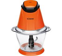 Bomann Acier inoxydable 2en1 Hachoir multi Ice-Crusher 1 L MZ 449 orange