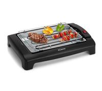 Bomann Barbecue de table | idéal pour balcon & cuisine | Barbecue de table électrique | Barbecue électrique avec boîtier Cool Touch | 2000 W | BQ 1240 CB N