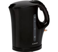Bomann® Bouilloire | Bouilloire 1,7 L avec arrêt automatique & manuel | Filtre anticalcaire amovible | max. 2200Watt | WK 6079 CB noir