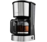 Bomann Cafetière à filtre pour 12 à 14 tasses | Boîtier en acier inoxydable | Système anti-gouttes | Machine à café | Cafetière à filtre | 800 W | KA 6071 CB