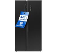 Réfrigérateur américain avec congélateur 442L Noir Bomann SBS7344-Noir