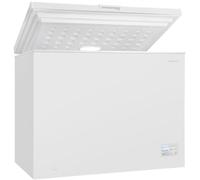 Bomann Congélateur Coffre 198L Blanc GT7356-4 Étoiles, Éclairage LED, Contrôle Électronique, Super Congélation, Capacité de Congélation 12 kg/24h, Dimensions 84,5 x 102,6 x 61,6 cm