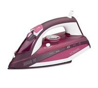 Bomann DB6005 CB Dampfbügeleisen Keramiksohle 2600 W weiß/rot