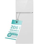 Bomann DT 7318 réfrigérateur-congélateur Autoportante 206 L E Blanc