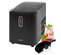 Bomann® EWB 6068 CB Machine à glaçons à production rapide - Glaçons en 10 minutes - Jusqu'à 10 kg de glace en 24 heures - Machine à glaçons avec 2 tailles de glaçons et réservoir d'eau de 1,1 l Noir
