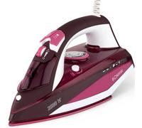 Bomann Fer à repasser à vapeur avec semelle en céramique | 2600W | temps de chauffe rapide | Steam Iron avec stop-goutte et anti-calcaire | Fer à repasser vapeur | DB 6005 CB