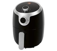 Bomann, Friteuse à Air Chaud Sans Huile FR6050HCB, 1,8L, Noir, Thermostat Réglable 80-200°C, Minuterie 30 min, Poignée Froide, Protection Surchauffe, Récipient Amovible Antiadhésif, Air Fryer