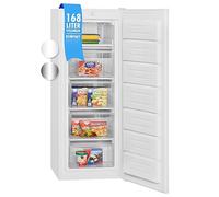 Bomann GS 7340 Stand Gefrierschrank, 168l, 4 Schubladen, stufenlose Temperaturregelung, weiß