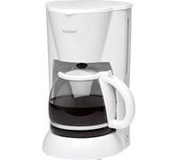 Bomann Cafetière KA183CB – 900 W, 1,5 L, anti-goutte, interrupteur marche/arrêt, voyant – Blanc