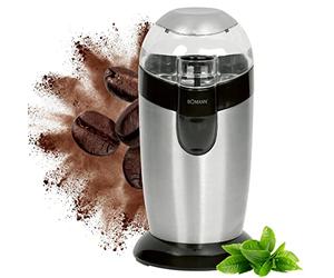 Bomann KSW 445 CB - Moulin à café - 120 W - Gris/Noir