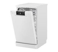 Bomann Lave-Vaisselle Encastrable 45 cm GSP7418-10 Couverts, Blanc, Acier Inoxydable, 7 Programmes, Affichage LED, Sécurité Enfant, Économie d'Énergie, 47 dB