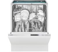 Bomann Lave-Vaisselle Encastrable 60 cm GSPE7421VI Blanc - 14 Couverts, Affichage LED, 5 Programmes, Économie d'Énergie, Cuve en Acier Inoxydable, 47 dB, 11L par Cycle