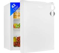 Bomann Mini réfrigérateur 42L volume utile, petit réfrigérateur à boissons pour le bureau, le camping et les jeux, petit réfrigérateur 39 dB, Miniba - KB 7346 blanc
