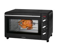 Bomann Multi-four MBG 6023 CB noir, 30 L, tournebroche