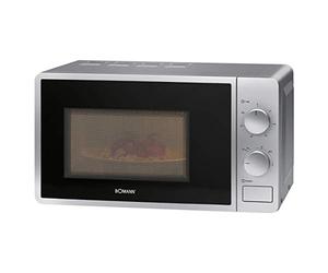 Bomann MW 6014 CB Micro-ondes avec chambre de cuisson de 20 l et éclairage de la chambre de cuisson - Micro-ondes avec 6 niveaux de puissance - Minuterie de 30 minutes - Four à micro-ondes avec